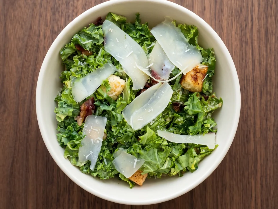 Kale Caesar Salad